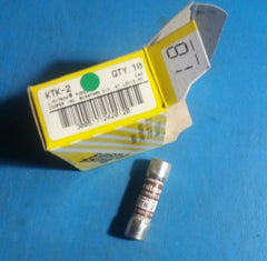 KTK-2 - Bussmann 2A Amp 600V Limitron Fast Acting Fuse (7 Pack)