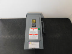 D322NRB - Square D 60A Amp 3P Pole 240V 3Ph 3R Fusible Safety Switch