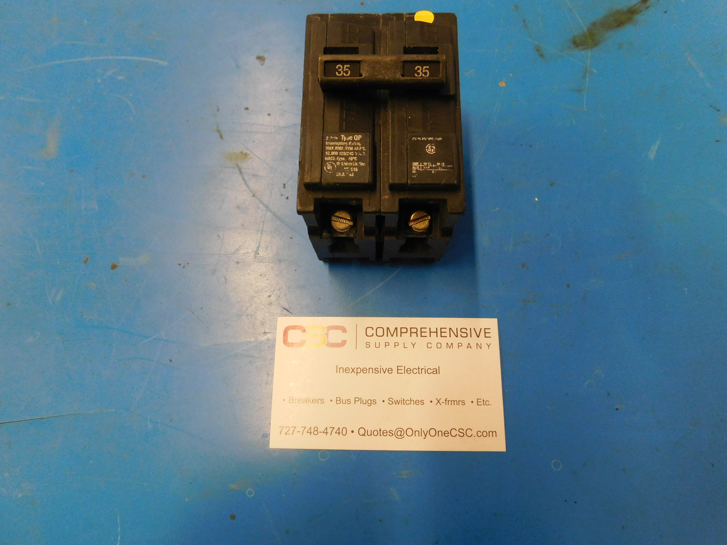 Q235 - ITE 35A Amp 2P Pole 10kA@120/240V Plug On Circuit Breaker - Older Series