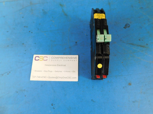 RC38-30 - Zinsco 30A Amp 2 Pole 10kA@120/240V Plug On Circuit Breaker W/Tab Termination