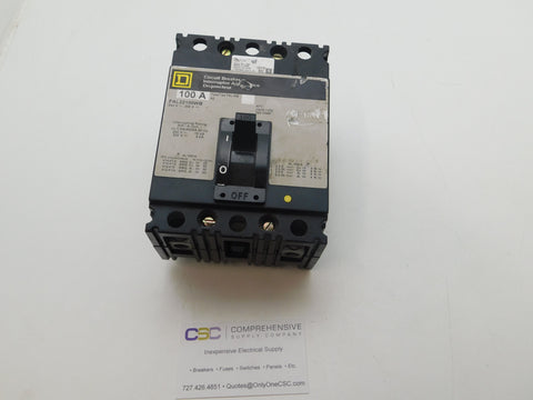 FAL22100WB - Square D 100A Amp 2P Pole 10kA@240V Bolt On Circuit Breaker W/Gray Label