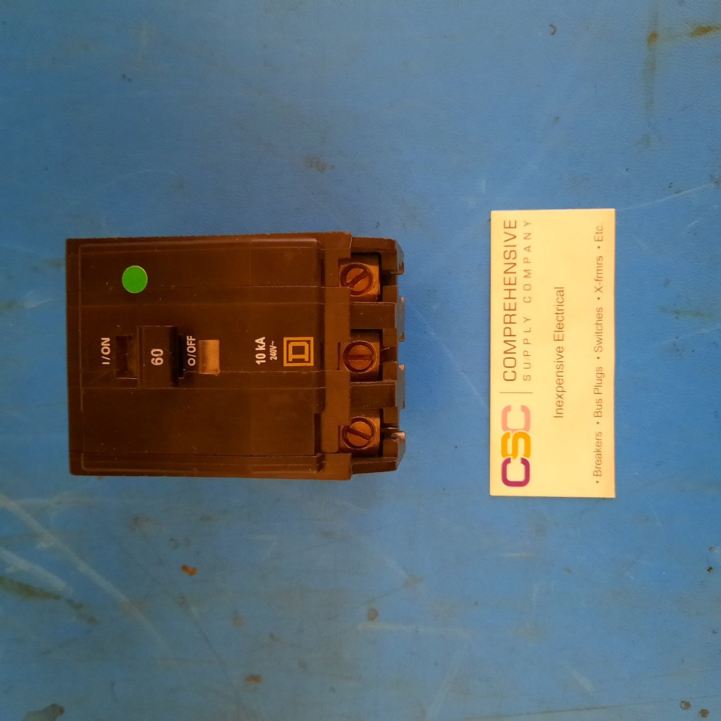 QOB360 - Square D 60A Amp 3P Pole 10kA@240V Bolt On Circuit Breaker