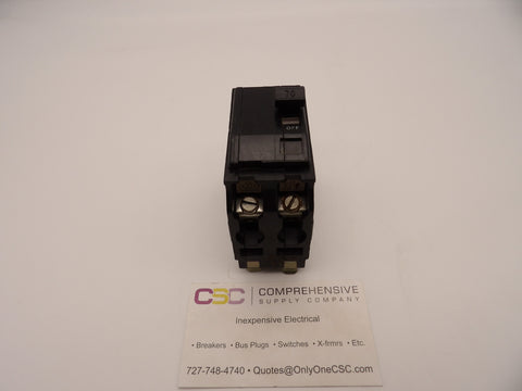 QO270 - Square D 70A Amp 2P Pole 10kA@120/240V Plug On Black Circuit Breaker