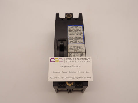 CHH2225 - Cutler Hammer 225A Amp 2P Pole 100kA@240V Bolt On Circuit Breaker