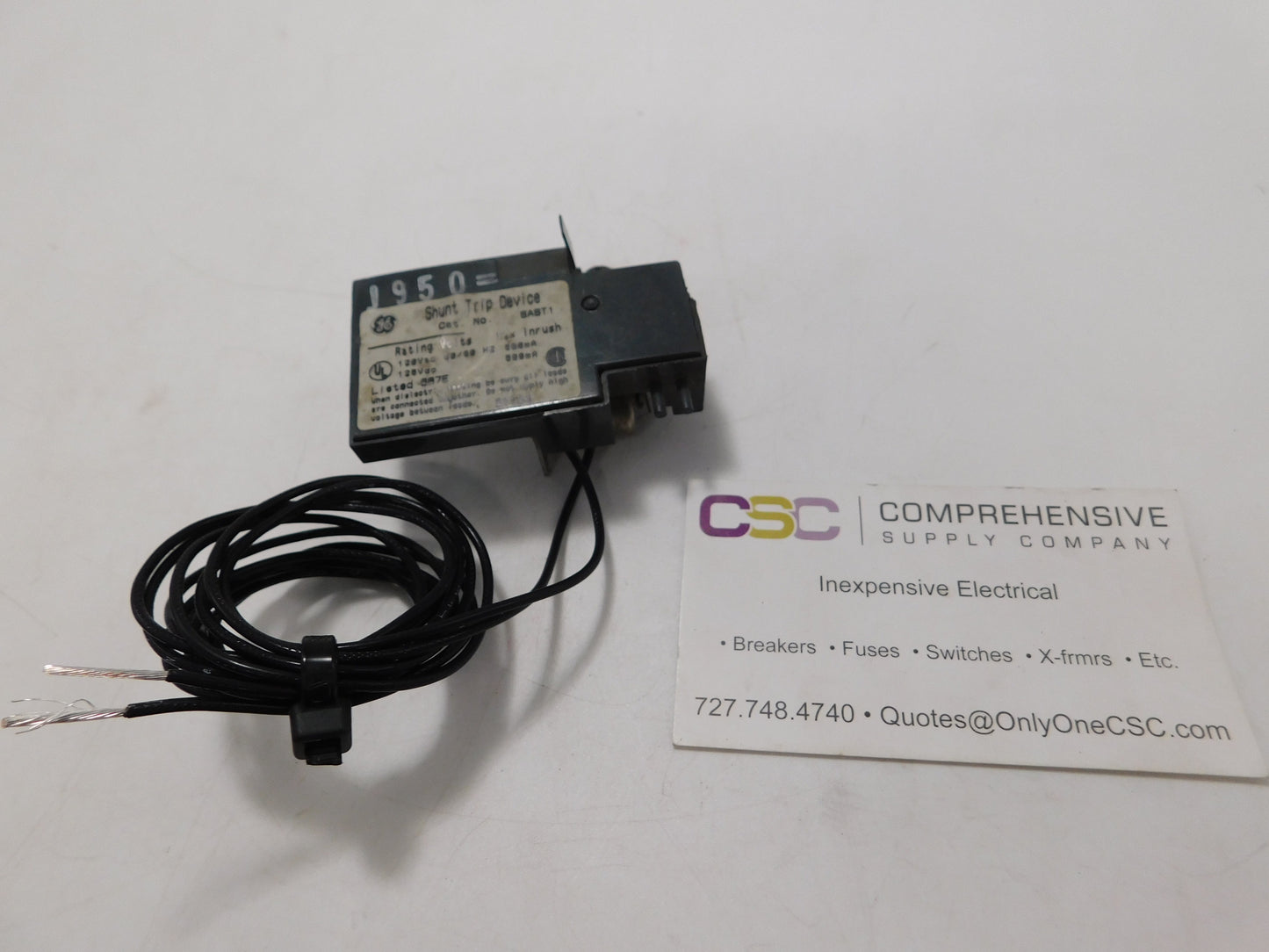 SAST1 - GE 120V Spectra Series Shunt Trip Device