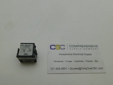 SRPE30A20 - GE 20A Amp Rating Plug/Trip Used For Seda/Seha/Sela/Sepa Circuit Breakers