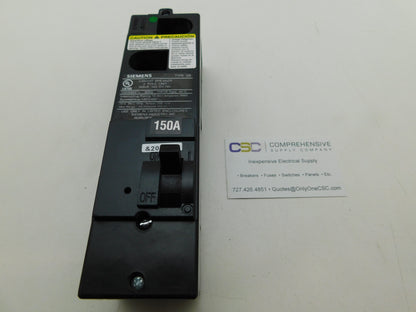 QS2150 - Siemens 150A Amp 2P Pole 10kA@120/240V Plug On Main Circuit Breaker