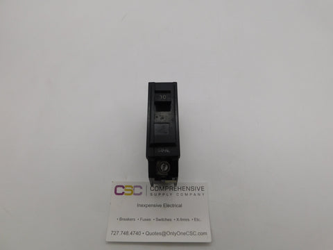 TQL1130 - GE 30A Amp 1P Pole 10kA@120/240V Plug On Circuit Breaker - Older Series