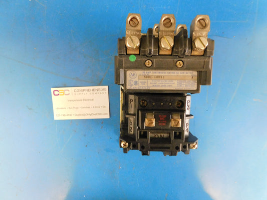 500L-C0D93 - Allen-Bradley 60A Amp 3P Pole 600V Ac Contactor