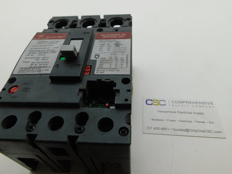 SELA36AT0030 - GE 30A Amp 3P Pole 600V 65kA@480V Bolt On Spectra Rms Circuit Breaker