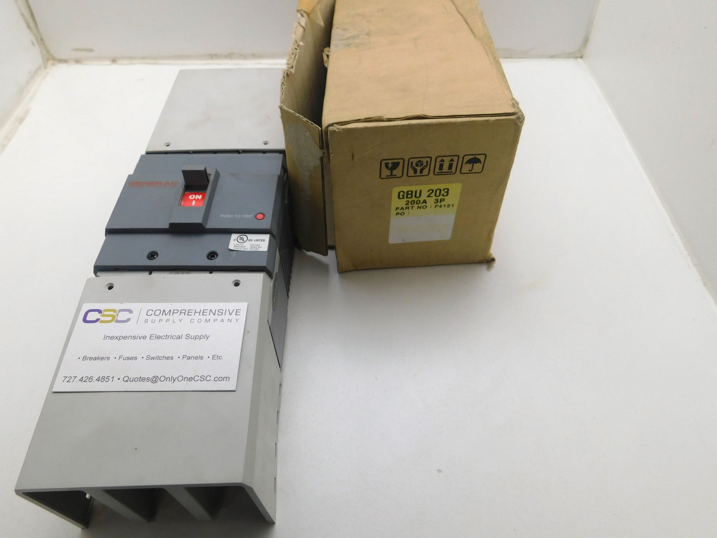 GBU203 - Generac 200A Amp 2P Pole 18kA@480V Circuit Breaker