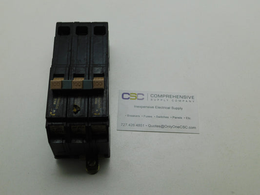 CH3100L - Cutler Hammer 100A Amp 3P Pole 10kA@240V Plug On Long Style Circuit Breaker