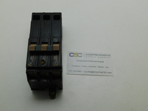CH3100L - Cutler Hammer 100A Amp 3P Pole 10kA@240V Plug On Long Style Circuit Breaker