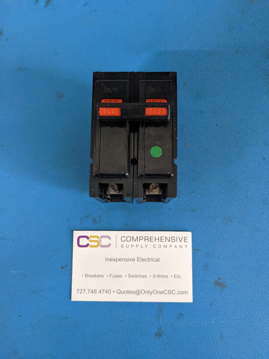 BR260 - Bryant 60A Amp 2P Pole 10kA@120/240V Plug On Circuit Breaker W/ Orange Handle