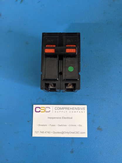 BR260 - Bryant 60A Amp 2P Pole 10kA@120/240V Plug On Circuit Breaker W/ Orange Handle