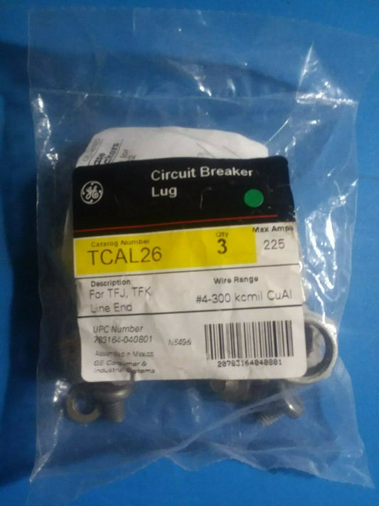 TCAL26 - GE Lug Kit For Tfj & Tfk Circuit Breakers (3 Pack)