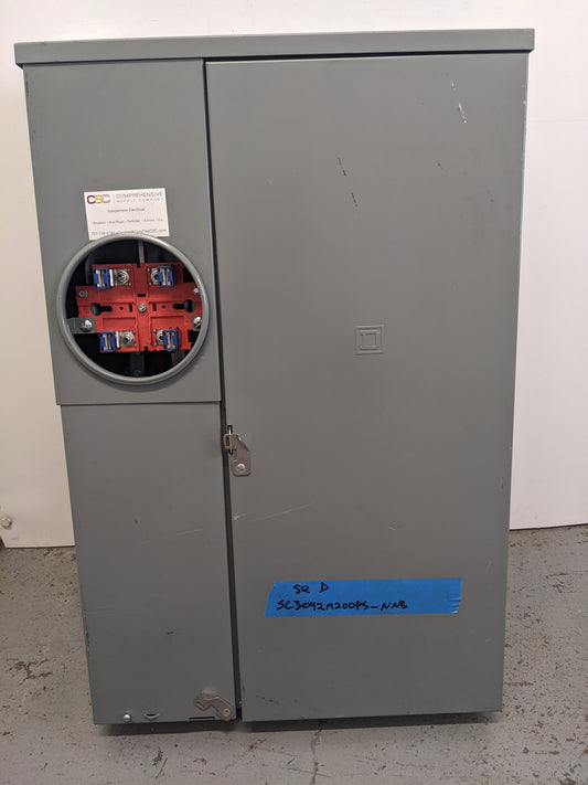 SC3042M200PS - Square D 200A 120/240V 30Sp/42Cir Homeline Ringed Socket Pon Load Center