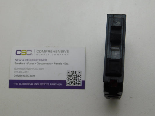 QO120VH - Square D 20A Amp 1P Pole 22kA@120/240V Plug On Black Circuit Breaker