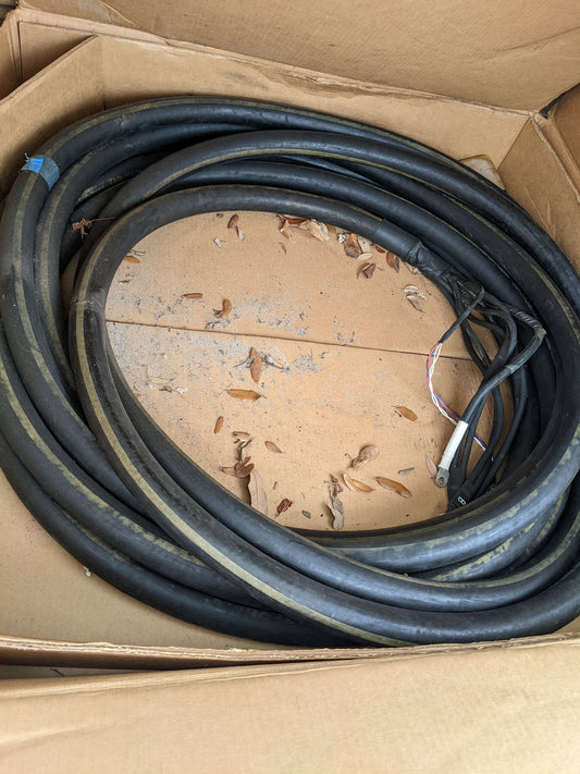 JB8816-60 - J&B Aviation 260A Amp 60Ft 400Hz Single Jacket Ground Power Cable Assembly
