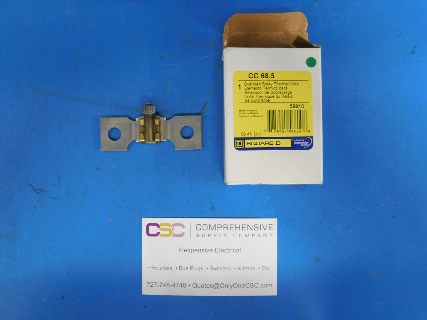 CC 68.5 - Square D Overload Relay Thermal Unit Cc 68.5