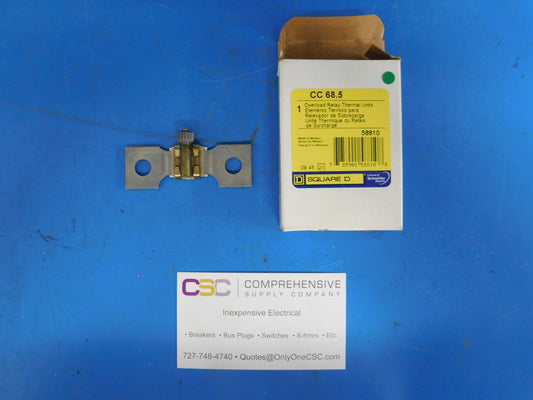 CC 68.5 - Square D Overload Relay Thermal Unit Cc 68.5