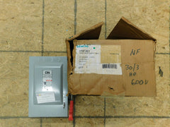 HNF361 - Siemens 30A Amp 3P Pole 600V Nema 1 Non-Fusible Safety Switch