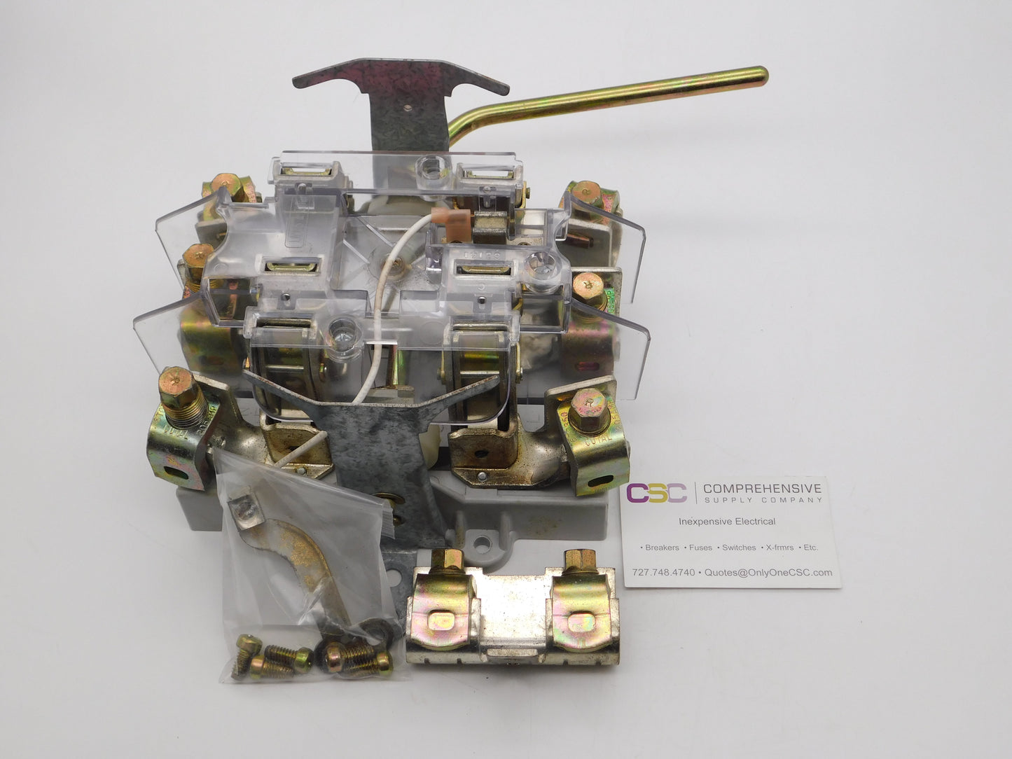 64558-1 - Landis+Gyr 200A Amp 600V 3Ph Phase Replacement Meter Base Socket W/ Bypass Lever