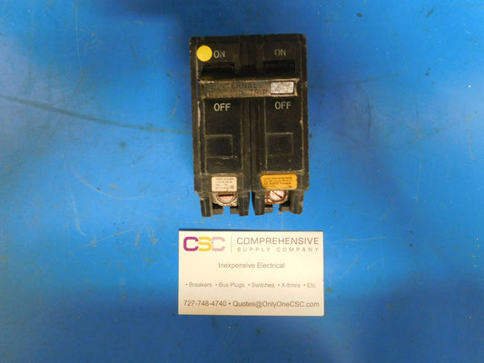 THQB2140 - GE 40A Amp 2P Pole 10kA@120/240V Bolt On Circuit Breaker - Older Series