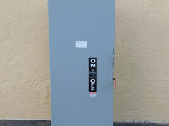 TG4325 - GE 400A Amp 3P Pole 240V Nema 1 Fusible General Duty Safety Switch W/Neutral