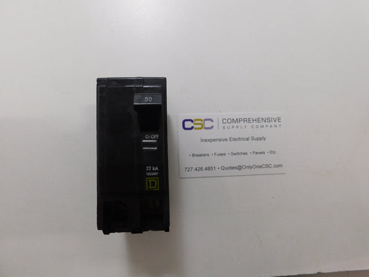 QOB280VH - Square D 80A Amp 2P Pole 22kA@120/240V Bolt On Circuit Breaker