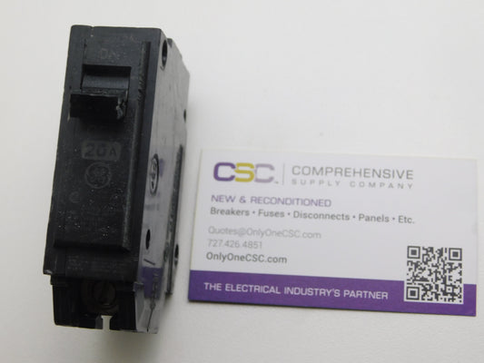 THQB1120HID - GE 20A Amp 1P Pole 10kA@120/240V Bolt On Circuit Breaker W/High Intensity Discharge