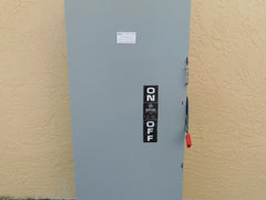 TH3365 - GE 400A Amp 3P Pole 600V Nema 1 Fusible Heavy Duty Safety Switch