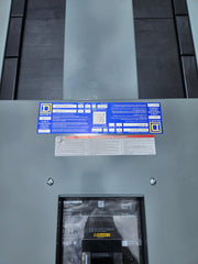 4045B3421SQA - Square D 400A Amp 208Y/120V 45Sp 3Ph/4W Mb I-Line Panelboard W/Lap36400Mb Breaker & Surface Cover W/Door