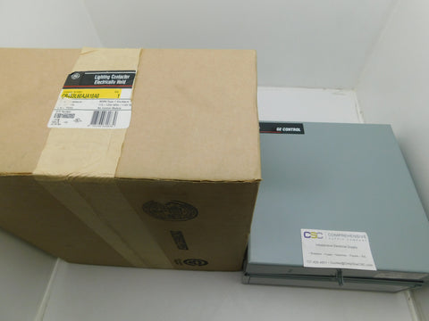 CR463L60AJA10A0 - GE 30A Amp 6P Pole 600V 110/120V 50-60Hz Electrically Held Lighting Contactor