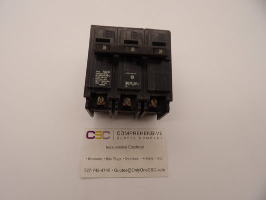 B330 - Siemens 30A Amp 3P Pole 10kA@240V Bolt On Circuit Breaker - Older Series