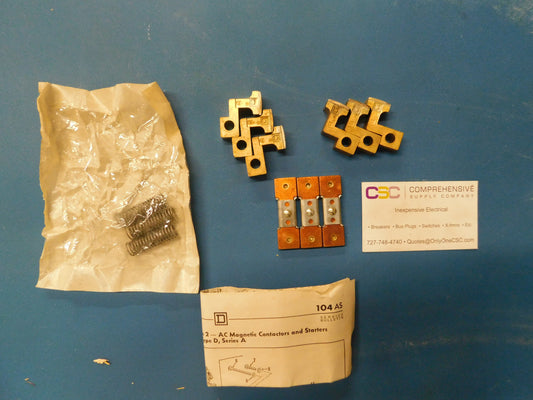 9898TA-81 - Square D 3 Pole Contact Kit For Size 2 Type D & T Starters And Contactors