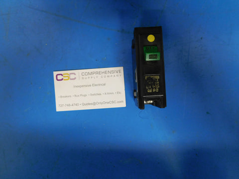 BR130 - Bryant 30A Amp 1P Pole 10kA@120/240V Plug On Circuit Breaker W/Green Handle