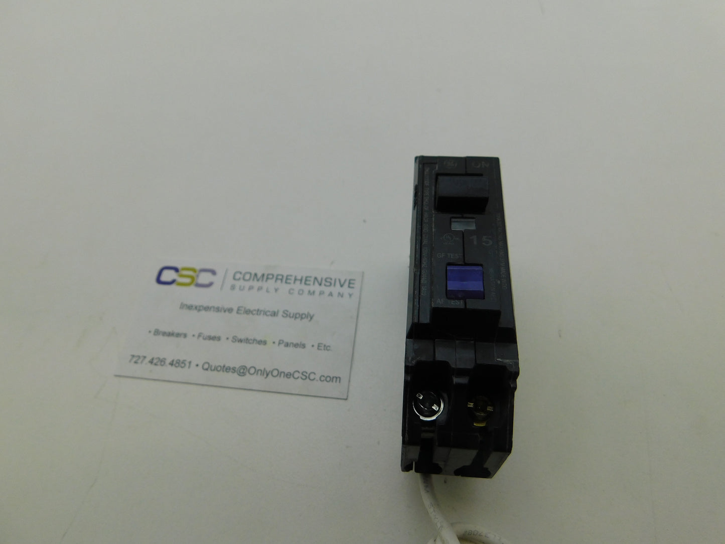 THQL1115DF - GE 15A Amp 1P Pole 10kA@120/240V Dual Function AFCI/GFCI Circuit Breaker