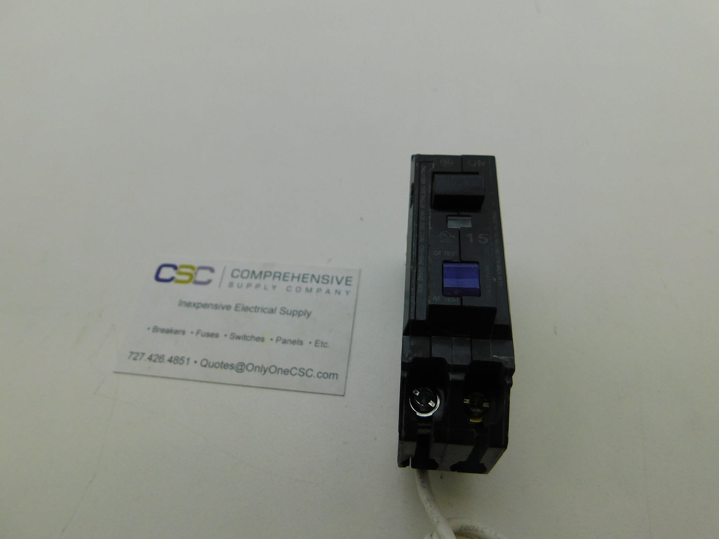 THQL1115DF - GE 15A Amp 1P Pole 10kA@120/240V Dual Function AFCI/GFCI Circuit Breaker