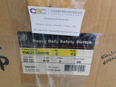 THN3366SS - GE 600A Amp 3P Pole 600V Nema 4/4X Stainless Non Fusible Heavy Duty Safety Switch