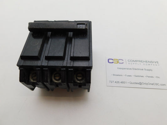 THQL32015 - GE 15A Amp 3P Pole 10kA@240V Plug On Circuit Breaker