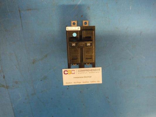 BAB2020 - Cutler Hammer 20A Amp 2P Pole 10kA@120/240V Bolt On Circuit Breaker