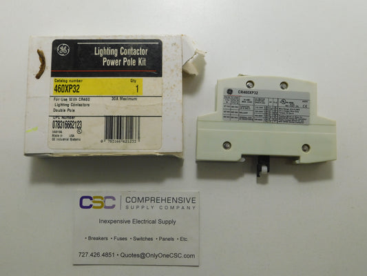 CR460XP32 - GE 30A Amp 2P Pole Multi Volt Lighting Contactor