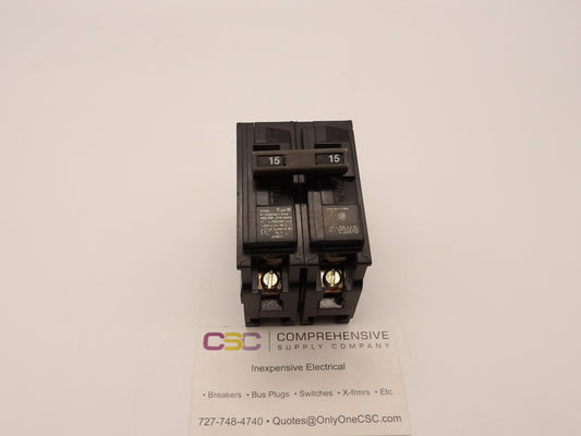 B215 - Siemens 15A Amp 2P Pole 10kA@120/240V Bolt On Circuit Breaker - Older Series