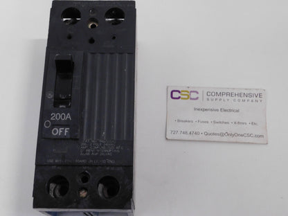 THQD22200 - GE 200A Amp 2P Pole 22kA@240V Bolt On Circuit Breaker