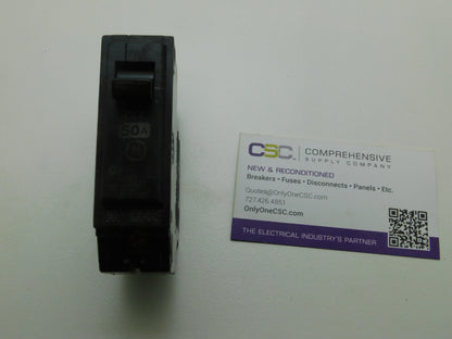 THQB1150 - GE 50A Amp 1P Pole 10kA@120/240V Bolt On Circuit Breaker