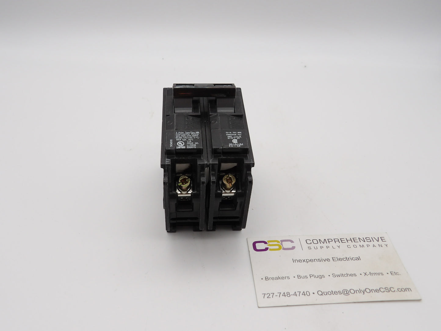 B220HH - Siemens 20A Amp 2P Pole 65kA@120/240V Bolt On Circuit Breaker