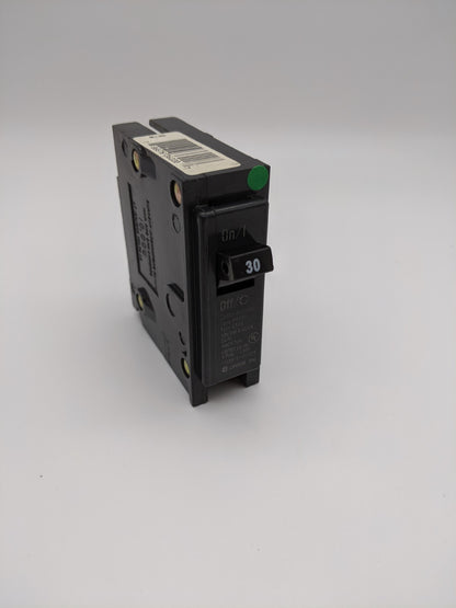 BR130 - Eaton 30A Amp 1P Pole 10kA@120/240V Plug On Circuit Breaker
