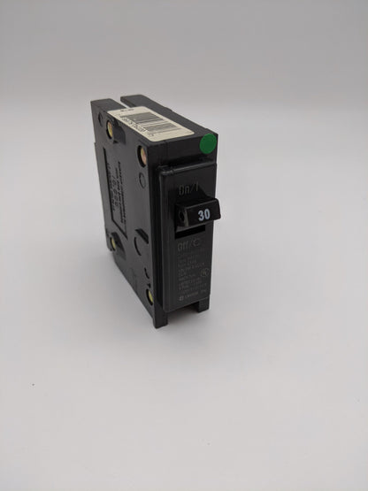 BR130 - Eaton 30A Amp 1P Pole 10kA@120/240V Plug On Circuit Breaker