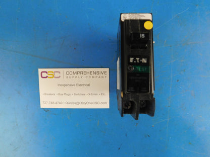 BRP115AF - Eaton 15A Amp 1P Pole AFCI Arc Fault Brp Plug On Neutral Circuit Beaker